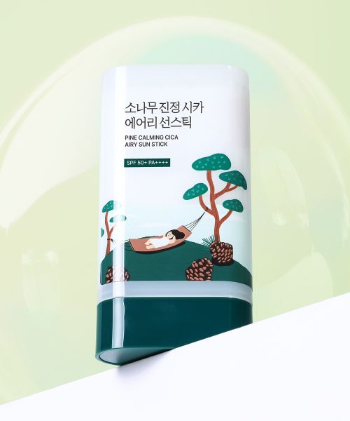 Roundlab Pine Calming Cica Airy Sun Stick 19g