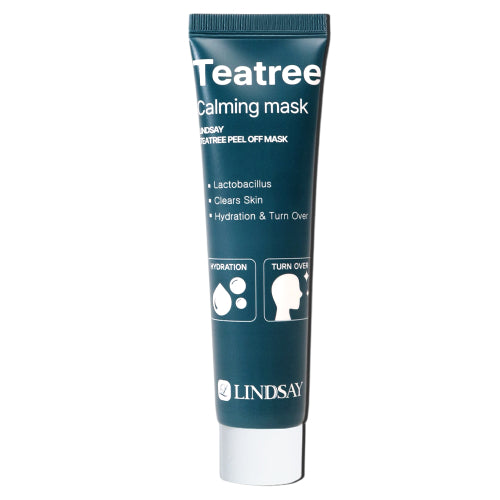 LINDSAY LINDSAY Cooling Soothing Moisturizing Tea Tree Mask Peel Off Pack 70ml
