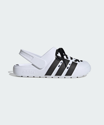 ADIDAS Adilette Clog 2.0 - White:Black