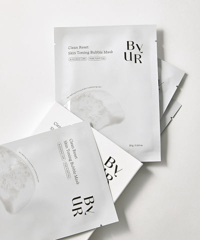 Clean Reset Skin Toning Bubble Mask (4 sheets)