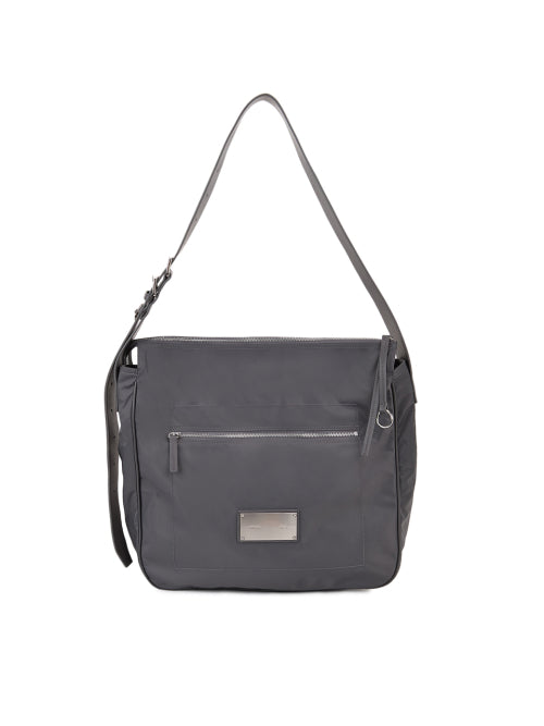 MATIN KIM MATIN KIM Embossed Logo Fabric Shoulder Bag