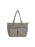 MATIN KIM MATIN KIM Pocket Utility Nylon Big Shoulder Bag