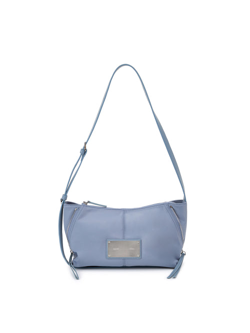 MATIN KIM MATIN KIM Side Zipper Fabric Two Way Bag