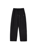MATIN KIM MATIN KIM Back Pocket Glitter Sweatpants for Women in Black