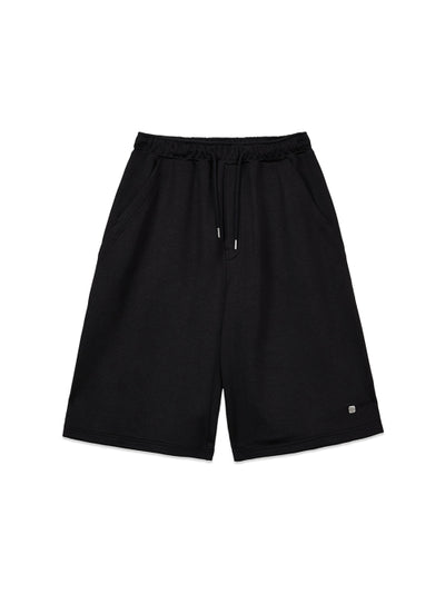 MATIN KIM Back Pocket Glitter Bermuda Sweatpants for Women