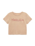 MATIN KIM MATIN KIM T-Shirt Crop Top