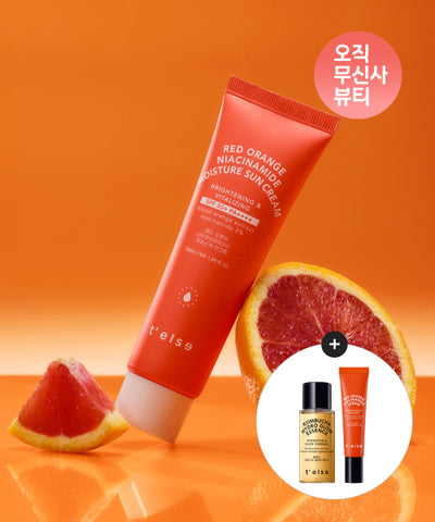 TELSE Red Orange Niacinamide Moisture Sun Cream 50ML SPF50