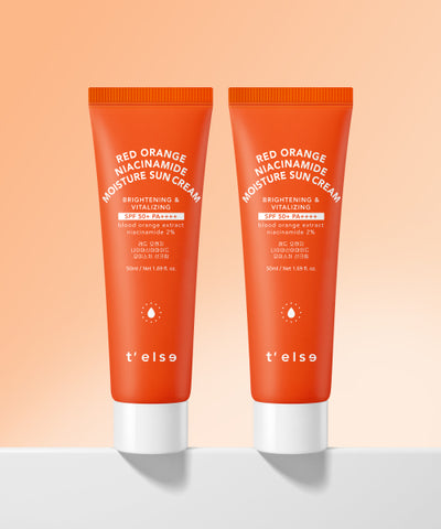 TELSE Red Orange Niacinamide Moisture Sun Cream 50ML SPF50