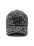 MATIN KIM MATIN KIM Leopard Volume Logo Ball Cap