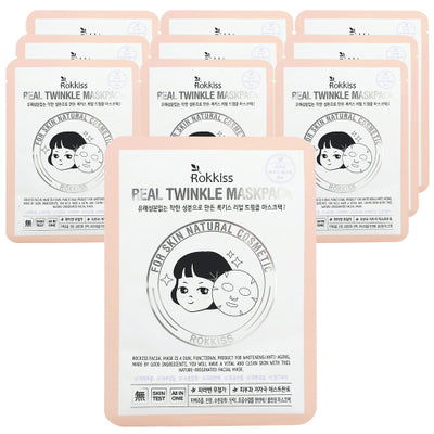 ROKKISS Real Twinkle Mask Pack (10 sheets)