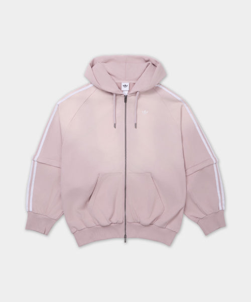 ADIDAS ADIDAS ADILENIUM 4 Team Geist Washed Oversized Full Zip Hoodie - Size S