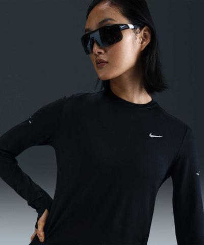 Nike Long Sleeve Running Top - Black