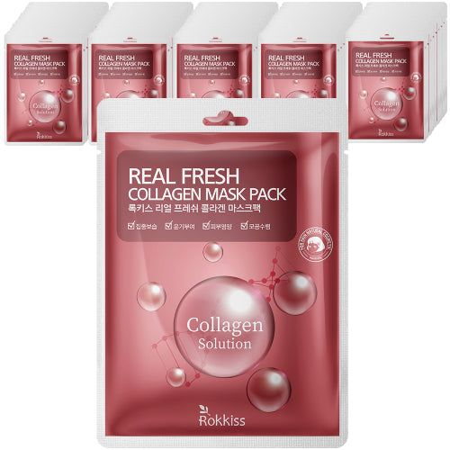 ROKKISS ROKKISS Real Fresh Collagen Mask Pack (50 sheets)