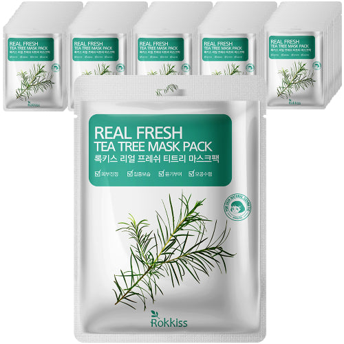 ROKKISS ROKKISS Real Fresh Tea Tree Mask Pack of 50