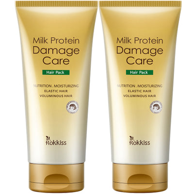 Milk Protein Damage Care Hair Pack 250ml, 2 pieces