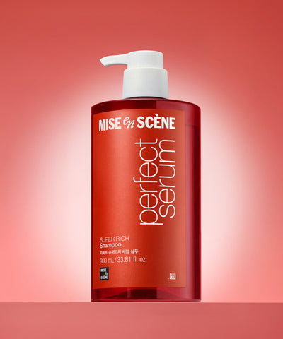 [Large Capacity] Highly nutritious intensive care for extremely damaged hair Perfect Super Rich Serum Shampoo 900ml