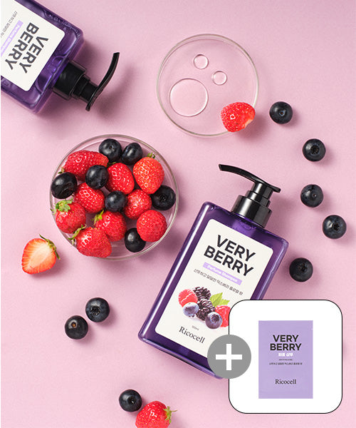 RICOCELL Ricocell Very Berry Perfume Shampoo + 10 Ricocell Very Berry Perfume Shampoo 10ml pouches