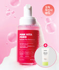 OMITTED Pink Vita PDRN Bubble Tox Ampoule 90ml + 50ml Sunscreen