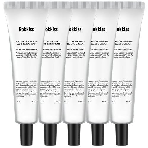 ROKKISS Focus On Wrinkle Care Eye Cream 40ml 5 packs