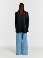 EENK YERIDA One-Button Jacket - Black/Ivory