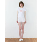 SINOON Unicorn Puff T-Shirt (White)