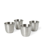 THISISNEVERTHAT THISISNEVERTHAT Portable Shot Cup Set Silver