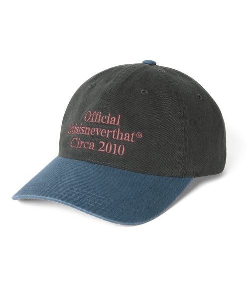 THISISNEVERTHAT THISISNEVERTHAT Times Cap Charcoal/Blue