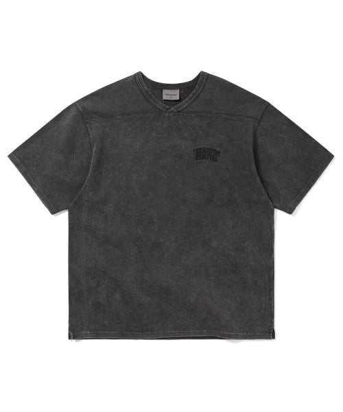 THISISNEVERTHAT THISISNEVERTHAT Waffle Rugby Tee Charcoal
