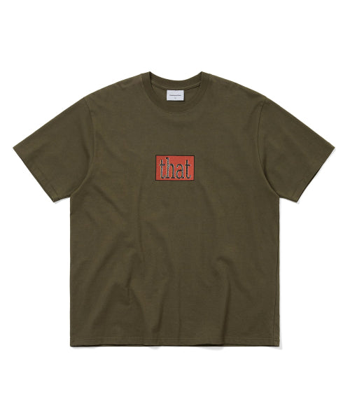 THISISNEVERTHAT THISISNEVERTHAT T-Shirt Olive