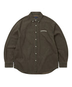 THISISNEVERTHAT THISISNEVERTHAT Washed Denim Shirt Brown