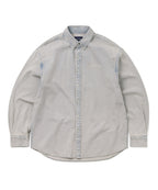 THISISNEVERTHAT THISISNEVERTHAT Washed Denim Shirt Lavender