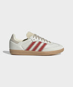 ADIDAS ADIDAS Samba OG Sneakers - Cream White: Red