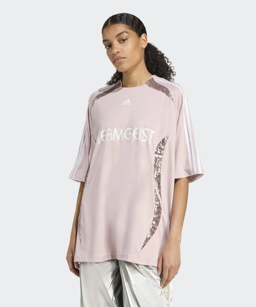 ADIDAS ADIDAS ADILENIUM 4 Team Geist Oversized Jersey - New Rose