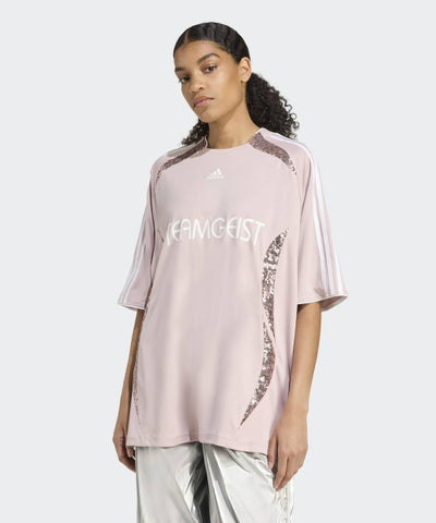 ADIDAS ADILENIUM 4 Team Geist Oversized Jersey - New Rose