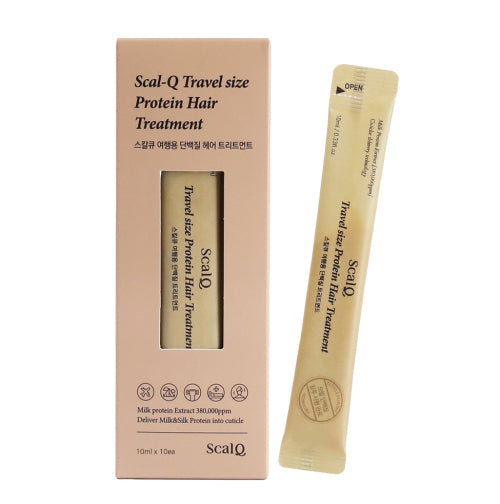 SCALQ Travel protein hair treatment 10ml 10 packs
