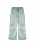 MATIN KIM MATIN KIM Glossy Banding Track Pants in Mint