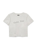 MATIN KIM MATIN KIM T-Shirt Reversible Crop Top