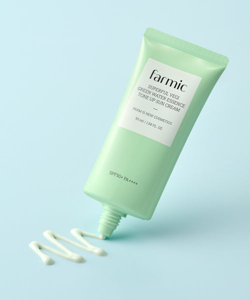 FARMIC FARMIC Superfull Veggie Green Water Essence Tone-Up Sun Cream 50ml SPF 50
