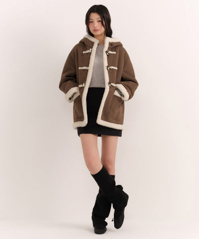 MUSINSA STANDARD WOMAN Coat Light Brown