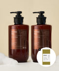 RYO [Woody Floral] Jayang Hair Loss Care Shampoo Yeosu Haneul 585ml 2 packs