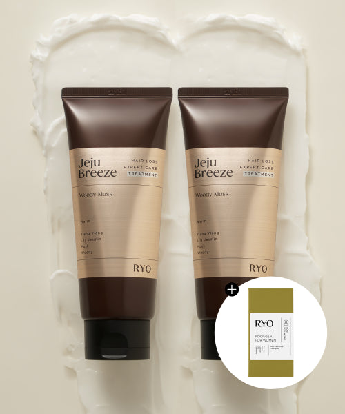 RYO [Woody Musk] Jayang Hair Loss Professional Care Treatment Jeju Breeze 200ml 2 packs