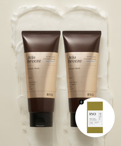 [Woody Musk] Jayang Hair Loss Professional Care Treatment Jeju Breeze 200ml 2 packs
