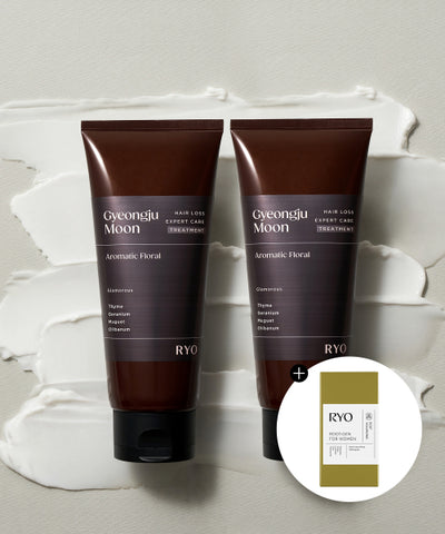 [Aromatic Floral] Jayang Hair Loss Professional Care Treatment Gyeongju Moon Balm 200ml 2 packs