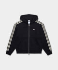 ADIDAS ADIDAS Hoodie Zip-up - Black: Cream White