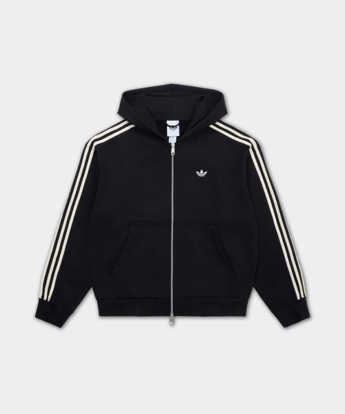ADIDAS ADIDAS Hoodie Zip-up - Black: Cream White