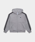 ADIDAS ADIDAS Hoodie Zip-up - Gray:Black