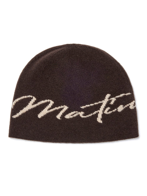 MATIN KIM MATIN KIM Beanie in Brown