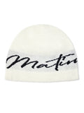 MATIN KIM MATIN KIM Logo Script Beanie