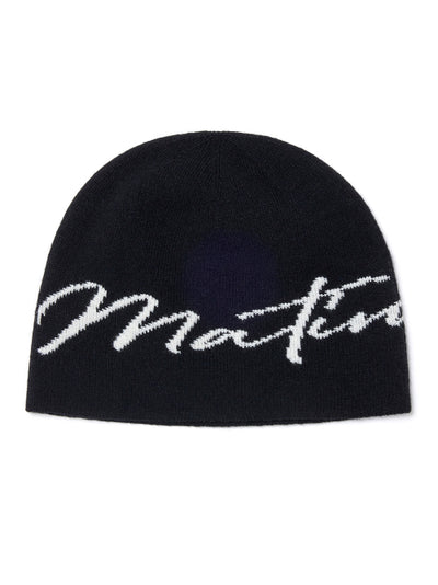 MATIN KIM Beanie Black