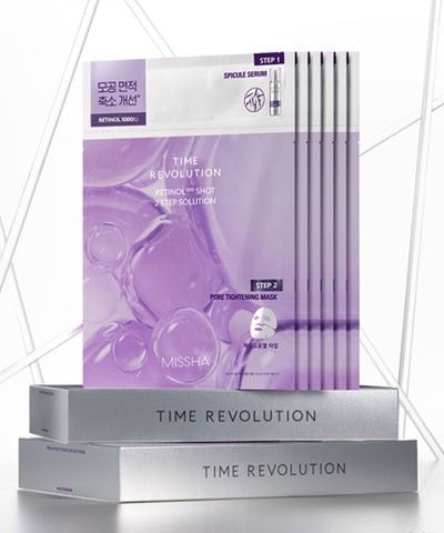 MISSHA Time Revolution 1000 Shots 2-Step Solution Mask